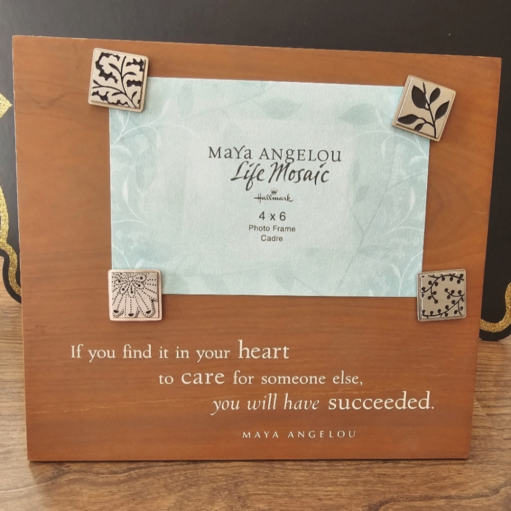 Maya Angelou Life Mosaic Photo Frame from Hallmark 2003